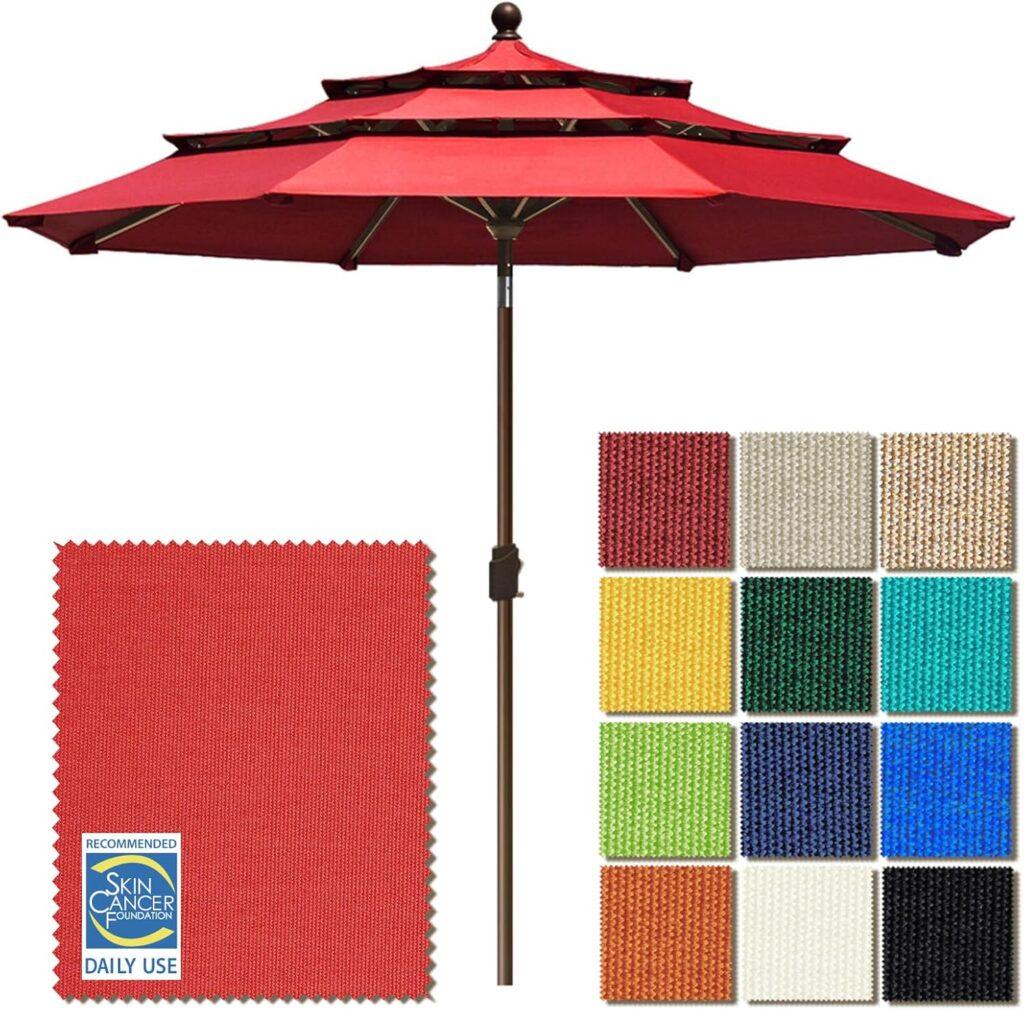 3-Tier Umbrella for Windy Areas