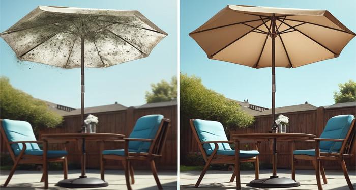 How To Clean Outdoor Umbrella Mold