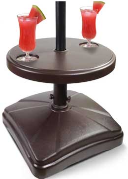 Shademobile Umbrella Bas with Table
