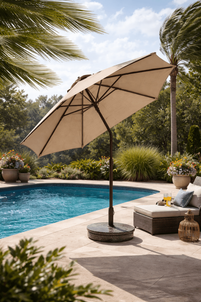 Sturdy Umbrella Withstanding Wind